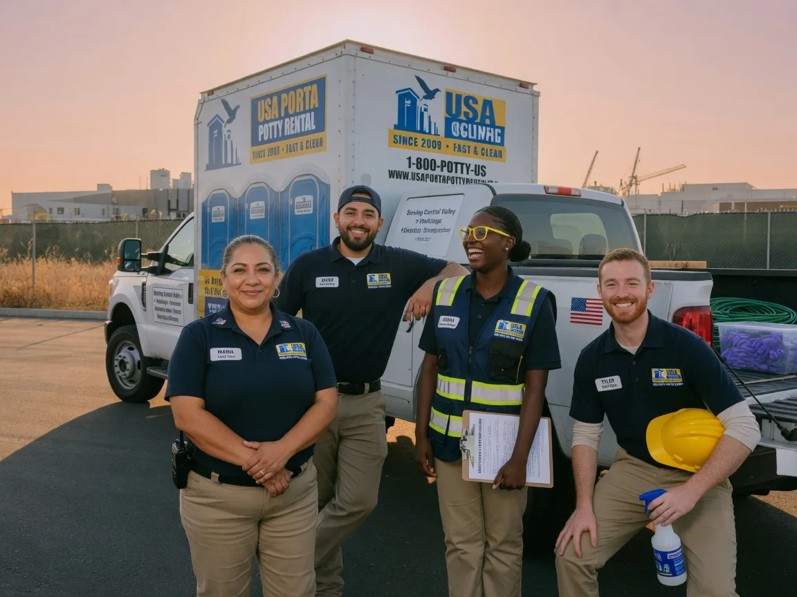 Portable Toilet Rental company in Stirling City, CA